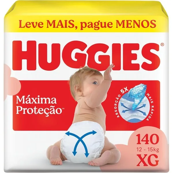 HUGGIES HUGGIES Máxima Proteção XG XG