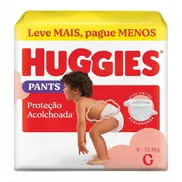 HUGGIES Proteção Acolchoada VESTIR