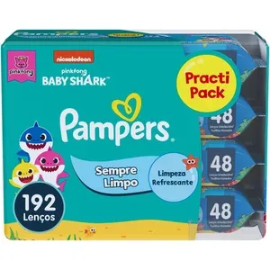 PAMPERS Lenços Umedecidos Pampers Sempre Limpo 192 Unidades